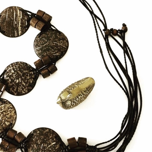 🍒FREE with 3+ items purchased🍒 Unique coconut belt - Picture 3 of 14
